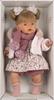 Imagen de Muñeca Joelle Llorona Chaqueta Fucsia y cuerpo de tela 38 Cm. Con Sonido.
