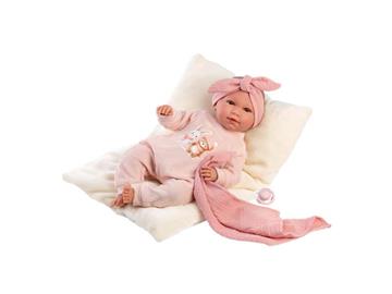 Imagen de Muñeca Mimi Llorona Cozy Friends 42 Cm cuerpo de tela y mecanismo de sonido.