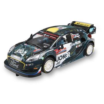 Imagen de Coche Scalextric Ford Puma WRC  Joker con luz en los faros. 18,5x9,3x9,5 cm