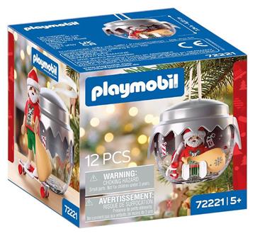 Imagen de Bola Navideña Skater Playmobil Christmas