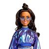 Imagen de Barbie Deluxe Metallic Muñeca con jersey azul