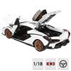 Imagen de Burago Coche de Metal Gt-Lamborghini Sian Fkp 37 Blanco Escala 1:18 