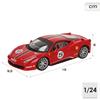 Imagen de Burago Coche de Metal Ferrari Racing 458 Challenge Escala 1:24 
