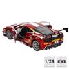 Imagen de Burago Coche de Metal Ferrari Racing 458 Challenge Escala 1:24 