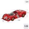 Imagen de Burago Coche de Metal Ferrari Racing-330 P4 Daytona Rojo Escala 1:24 