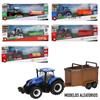 Imagen de Burago Tractor de Metal con Remolque 10 Cm. - Modelos surtidos