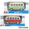 Imagen de Maisto Coche de Metal Volkswagen Samba Escala1:25. - Modelos surtidos