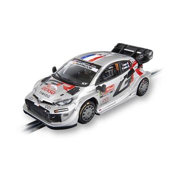 Imagen de Coche Scalextric Toyota Yaris WRC S.Ogier, Portugal '25. 19x9x10 cm