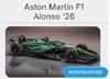 Imagen de Coche Scalextric Aston Martin F1 Alonso '26. 19x9x10 cm