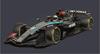 Imagen de Coche Scalextric Mercedes AMG F1 Russell '26. 19x9x10 cm