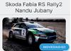 Imagen de Coche Scalextric Skoda Fabia RS Rally2 Nandu Jubany. 19x9x10 cm