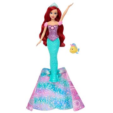 Imagen de Muñeca Princesa Disney Ariel Transformación Mágica. 26x9x6 cm