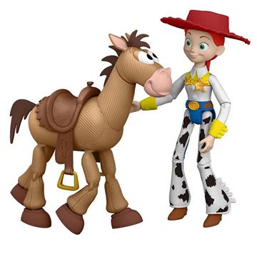 Imagen de Figura Parlanchina Toy Story 5 Jessie Y Perdigón Pack De 2 Figuras 18 cm