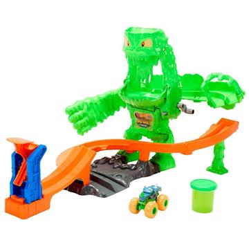 Imagen de Pista Hot Wheels Monster Trucks Caos Del Monstruo Mutante