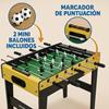 Imagen de Futbolín madera incluye 2 bolas y marcadores de puntuación 117x61x82cm