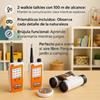 Imagen de Walkie Talkie 100 metros con prismaticos y brujula 29x24x5 cm