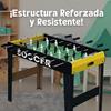 Imagen de Futbolín madera incluye 2 bolas y marcadores de puntuación 117x61x82cm