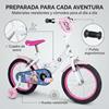 Imagen de Bicicleta Minnie Huffy 16"  (5/8 años)