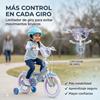 Imagen de Bicicleta  Frozen Huffy 14" (4/6 años)