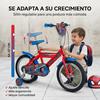 Imagen de Bicicleta Spiderman Huffy 16" (5/8 años)