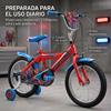 Imagen de Bicicleta Spiderman Huffy 16" (5/8 años)