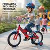 Imagen de Bicicleta Spiderman Huffy 14" (4/6 años)