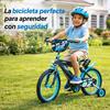 Imagen de Bicicleta 16" Blue Ice de 5/8 años Toimsa