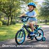 Imagen de Bicicleta 16" Blue Ice de 5/8 años Toimsa