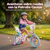 Imagen de bicicleta patrulla canina 14 pulgadas