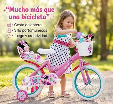 Imagen de Bicicleta Minnie Huffy 16 Pulgadas