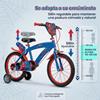 Imagen de Bicicleta Spiderman Huffy 16 Pulgadas