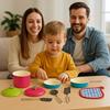 Imagen de Menaje de cocina metal en colores y accesorios, 8 piezas