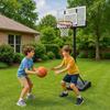 Imagen de Canasta Baloncesto con pie, balón hinchable e hinchador 74x236x73cm
