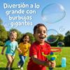 Imagen de Lanzador pompas gigantes, incluye botella con líquido
