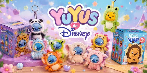 YuYus Disney y la nueva tendencia de peluches sorpresa coleccionables