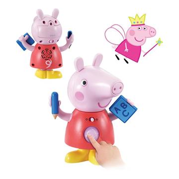 Imagen de Muñeco Peppa Pig con 5 actividades.¡Muévete y aprende con Peppa!