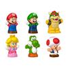 Imagen de Figura Little People Mario Bross Pack 6 figuras.