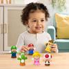 Imagen de Figura Little People Mario Bross Pack 6 figuras.