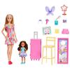 Imagen de Barbie y Chelsea en la Feria - Puesto de maquillaje