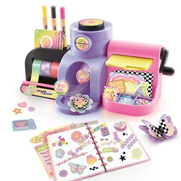 Imagen de Estación De Decoración 4  En 1.Corta, crea pegatinas 3D, decora cintas washi y ensambla creaciones 3D para personalizar tu cuaderno.