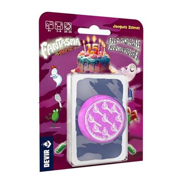 Imagen de Juego Fantasma Blitz Feliz Aniversario. Juego de mesa que se presenta como una edición especial para celebrar el aniversario de Fantasma Blitz.
