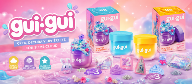 Gui Gui y la nueva tendencia de slime creativo para niños