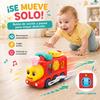 Imagen de Tren teléfono actividades infantiles 3 en 1, tren, teléfono y cubo actividades, con sonidos 13x26x11cm