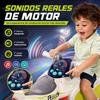 Imagen de Correpasillos Moto Racing, panel interactivo y 2 modos de derrape, con luces y sonidos 33x56x32cm