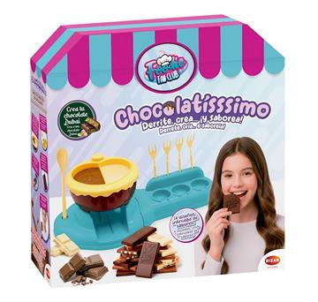 Imagen de Juego Chocolatisssimo. ¡Monta tu fuente más chocolatera y crea tabletas irresistibles a tu manera!