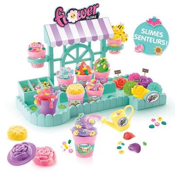 Imagen de Floristería De Slime.Crea tu propia floristería: recoge flores, añade sus pétalos a la masa viscosa para darle color y luego crea bonitas flores de arcilla