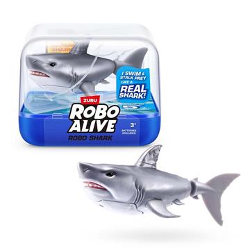 Imagen de Figura Tiburón Robo Alive, nada en diferentes direcciones 7x9x9 cm