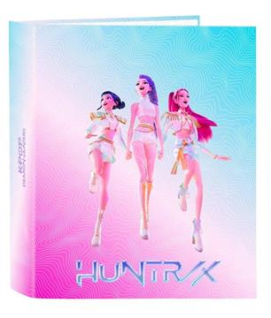 Imagen de Carpeta F. 4 Anillas 35Mm Lomo Ancho K-Pop Demon Hunters - Stationery 27X33X6Cm