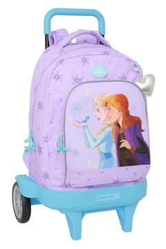 Imagen de Mochila Grande con Ruedas Compact Evol. Ext. Frozen "Spirit" 33x45x22 Cm