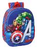 Imagen de Mochila 3D Avengers 3D 27x33x10 Cm